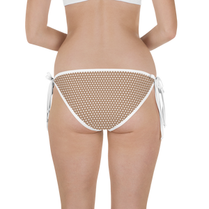 #4714da00 - Plum Cherry And Pecan - ALTINO Reversible Bikini Swim Bottom