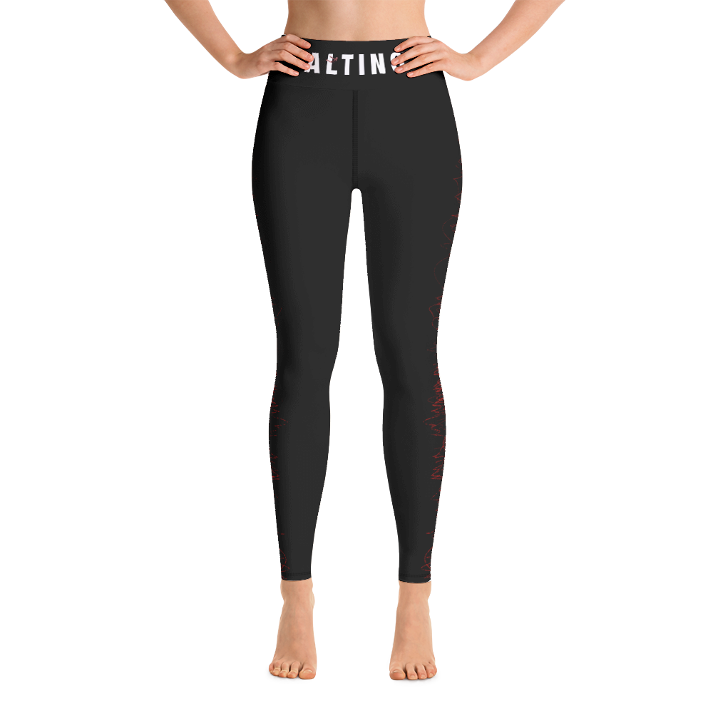 #770bc280 - ALTINO Yoga Pants - Magic Red Collection