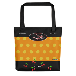 Orange - #0aa7fda0 - Peach Pineapple Sorbet - ALTINO Tote Bag - Gelato Collection - Sports - Stop Plastic Packaging - #PlasticCops - Apparel - Accessories - Clothing For Girls - Women Handbags
