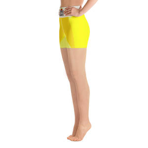 #c99c8690 - Lemon Pear Pineapple - ALTINO Yoga Shorts - Summer Never Ends Collection