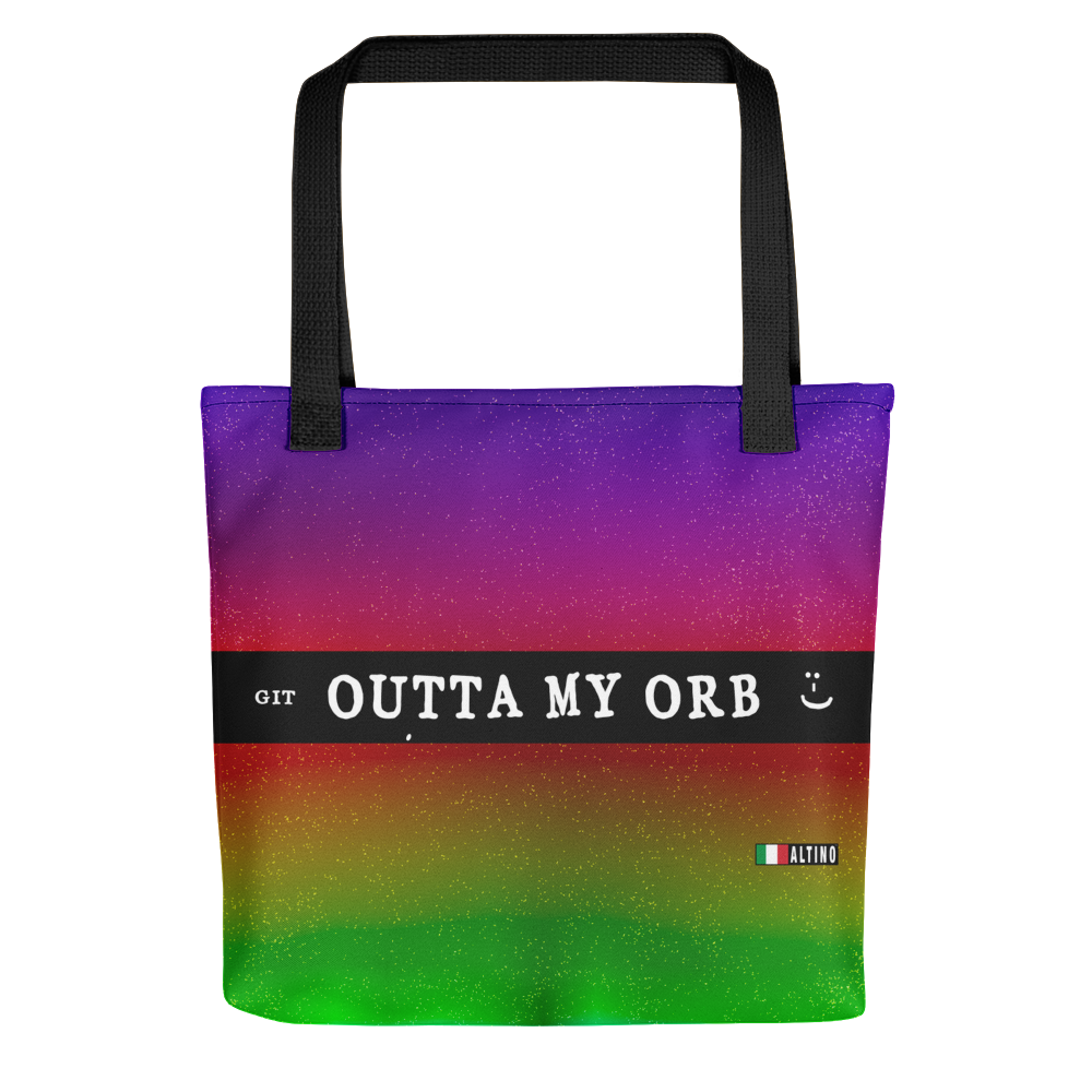 Black - #6ec04ca0 - Gritty Girl Orb 825409 - ALTINO Tote Bag - Gritty Girl Collection - Sports - Stop Plastic Packaging - #PlasticCops - Apparel - Accessories - Clothing For Girls - Women Handbags