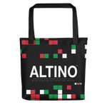 Black - #3f0f02a0 - Viva Italia Art Commission Number 47 - ALTINO Tote Bag - Sports - Stop Plastic Packaging - #PlasticCops - Apparel - Accessories - Clothing For Girls - Women Handbags
