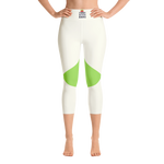 Chartreuse Green - #e0b522b0 - Green Apple - ALTINO Yoga Capri - Summer Never Ends Collection - Stop Plastic Packaging - #PlasticCops - Apparel - Accessories - Clothing For Girls - Women Pants