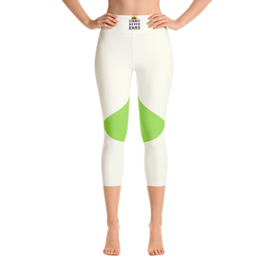 Chartreuse Green - #e0b522b0 - Green Apple - ALTINO Yoga Capri - Summer Never Ends Collection - Stop Plastic Packaging - #PlasticCops - Apparel - Accessories - Clothing For Girls - Women Pants