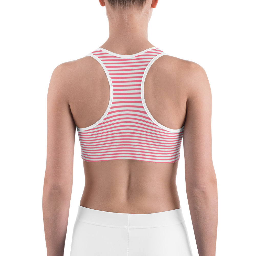 #5fdb7890 - Vanilla Bean Red Raspberry Stracciatella - ALTINO Sports Bra