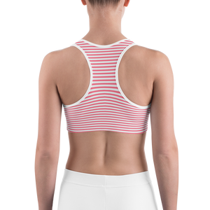 #5fdb7890 - Vanilla Bean Red Raspberry Stracciatella - ALTINO Sports Bra