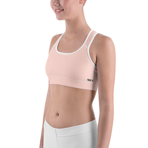 #70dbc390 - Roman Cherry Eggnog Swirl - ALTINO Sports Bra - Gelato Collection