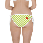 #09409200 - Kiwi And Cream Grape Blueberry Kiwi - ALTINO Reversible Bikini Swim Bottom