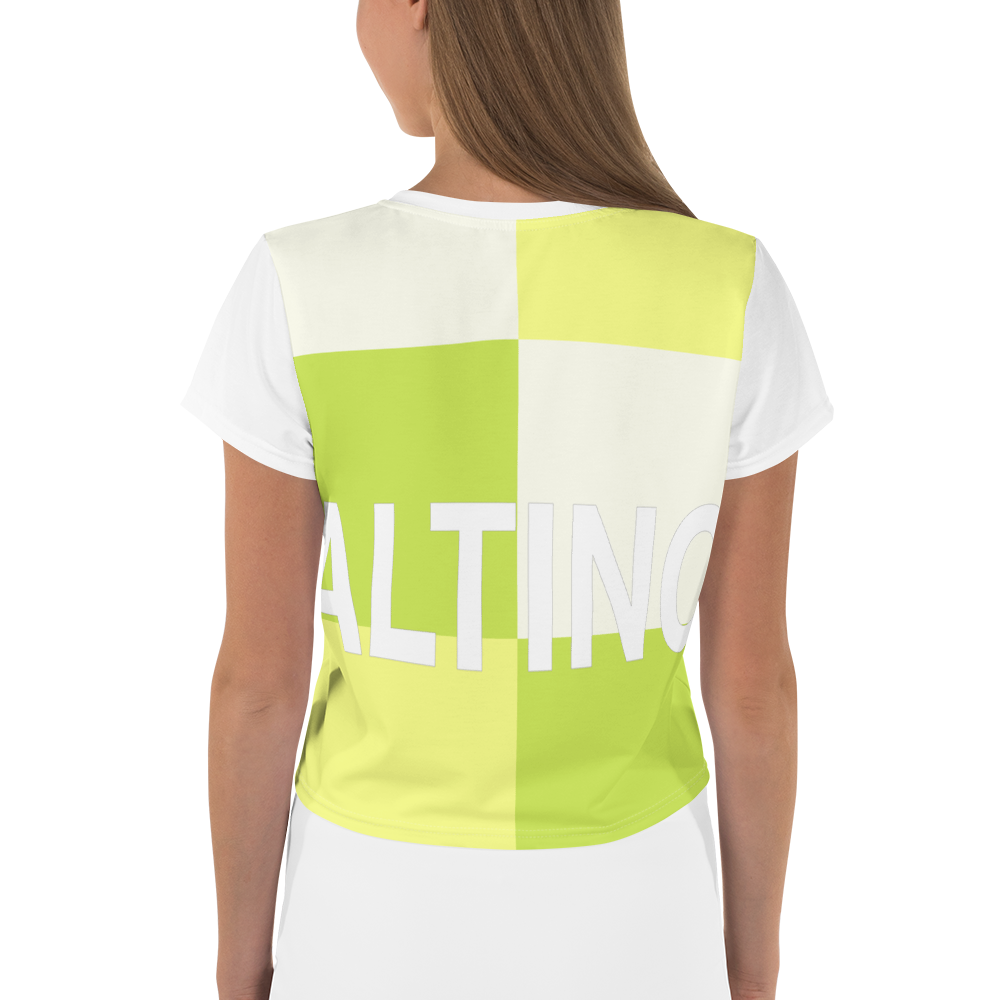 #87bce0b0 - Kiwi Pear And Cream - ALTINO Crop Tees - Summer Never Ends Collection