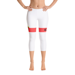 Red - #4127ccb0 - Grapefruit - ALTINO Capri - Summer Never Ends Collection - Yoga - Stop Plastic Packaging - #PlasticCops - Apparel - Accessories - Clothing For Girls - Women Pants