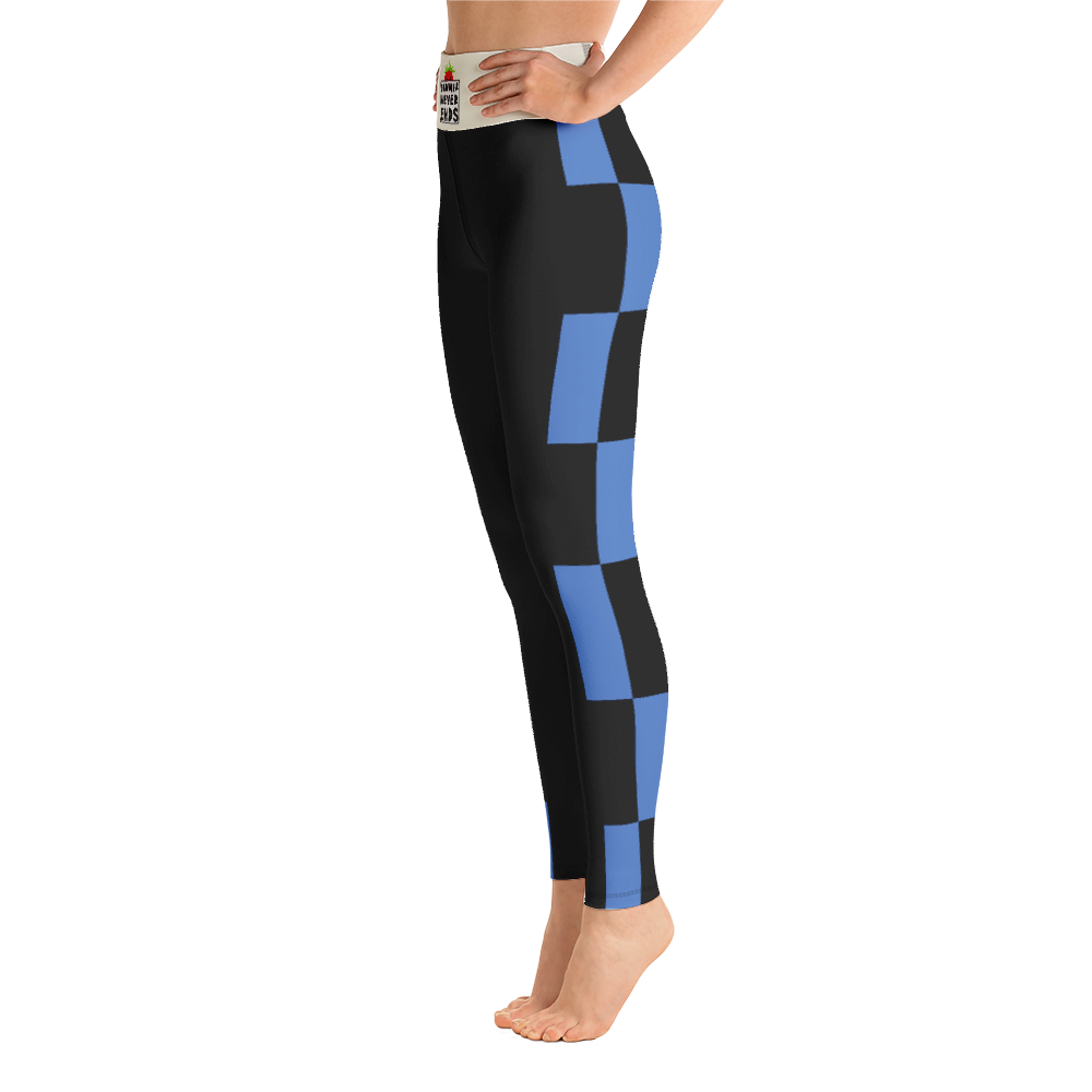 #f705dda0 - Blueberry Black - ALTINO Yoga Pants - Summer Never Ends Collection