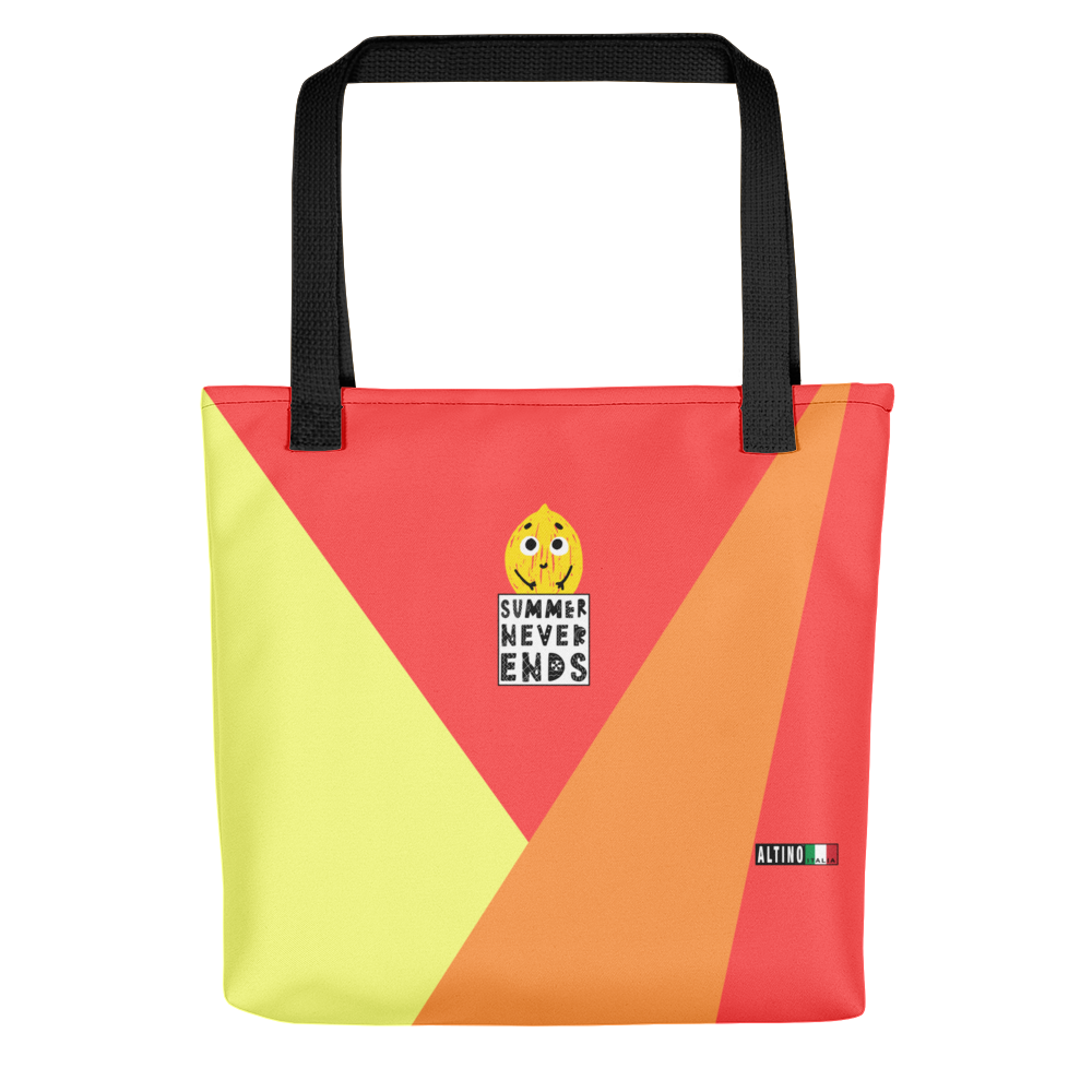Red - #105a8fa0 - Cantaloupe Grapefruit Pear - ALTINO Tote Bag - Summer Never Ends Collection - Sports - Stop Plastic Packaging - #PlasticCops - Apparel - Accessories - Clothing For Girls - Women Handbags