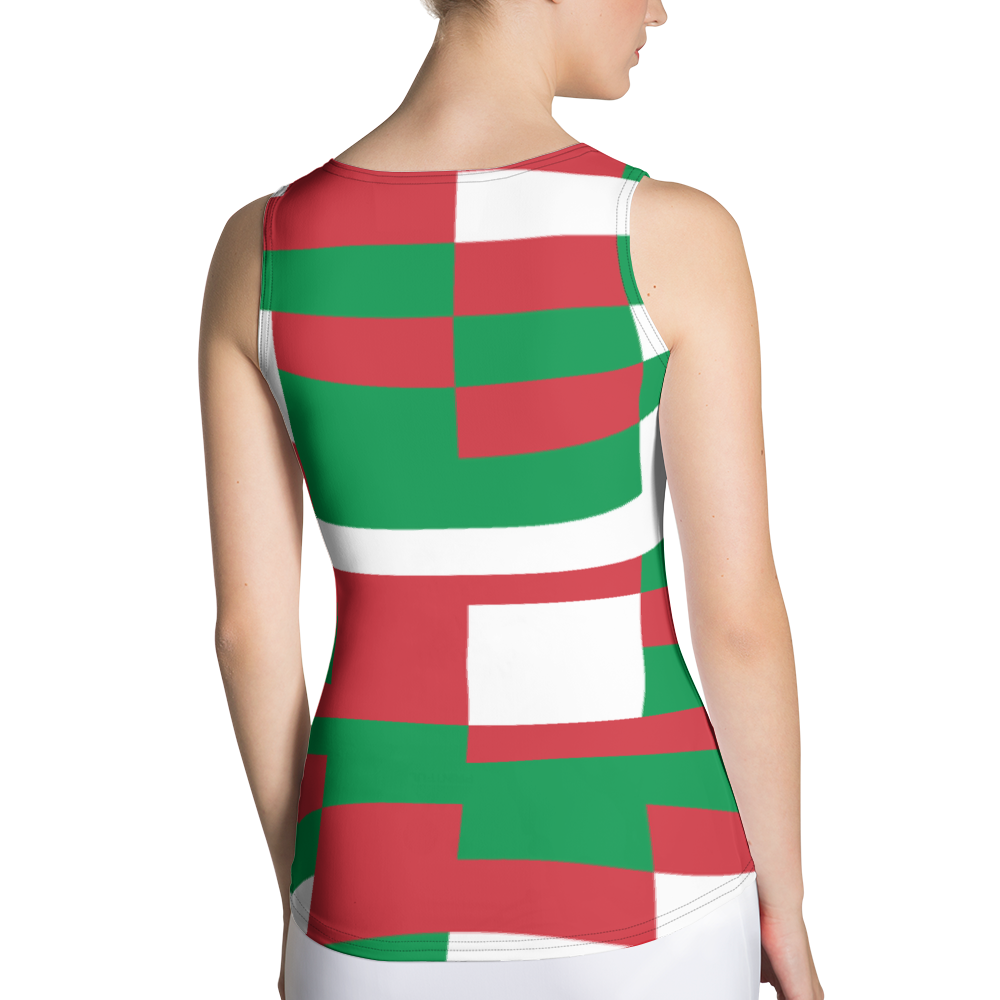 #fcec5580 - Viva Italia Art Commission Number 36 - ALTINO Fitted Tank Top