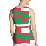 #fcec5580 - Viva Italia Art Commission Number 36 - ALTINO Fitted Tank Top