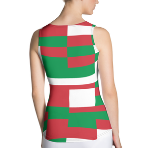 #fcec5580 - Viva Italia Art Commission Number 36 - ALTINO Fitted Tank Top