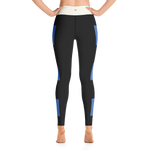 #f705dda0 - Blueberry Black - ALTINO Yoga Pants - Summer Never Ends Collection