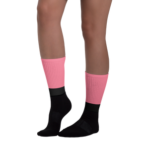 Crimson - #97564080 - Strawberry Black - ALTINO Designer Socks - Summer Never Ends Collection - Stop Plastic Packaging - #PlasticCops - Apparel - Accessories - Clothing For Girls - Women Footwear