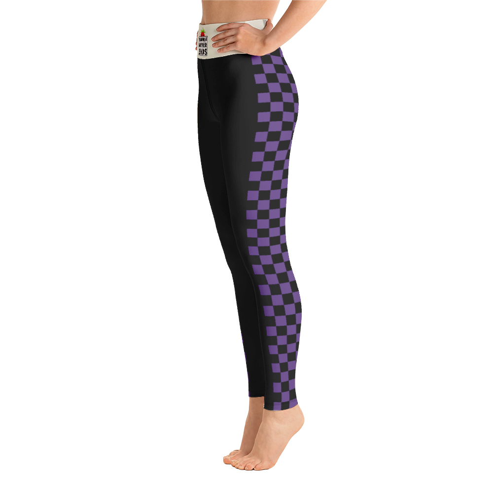 #a53d77a0 - Grape Black - ALTINO Yoga Pants - Summer Never Ends Collection