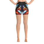 #d687a8a0 - ALTINO Senshi Yoga Shorts - Senshi Girl Collection