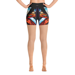 #d687a8a0 - ALTINO Senshi Yoga Shorts - Senshi Girl Collection