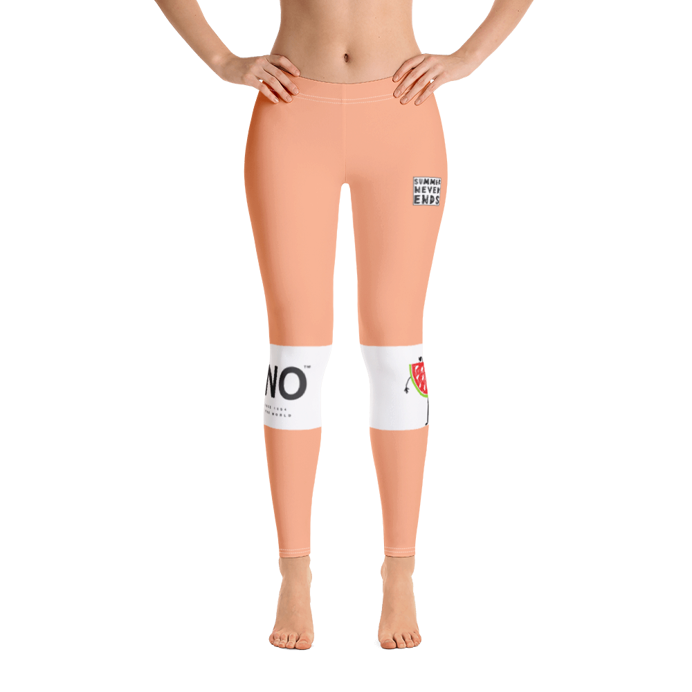 Vermilion - #ba225ab0 - Orange Cream - ALTINO Leggings - Summer Never Ends Collection - Fitness - Stop Plastic Packaging - #PlasticCops - Apparel - Accessories - Clothing For Girls - Women Pants