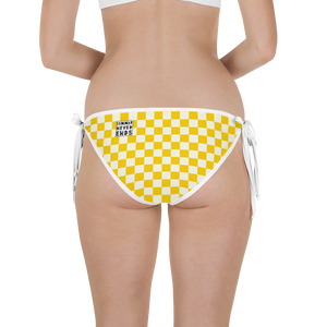#653b4f00 - Bananna Grapefruit Mango And Cream - ALTINO Reversible Bikini Swim Bottom