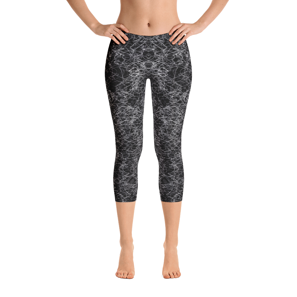 Black - #7ef192c0 - ALTINO Capri - Team GIRL Player - Noir Collection - Yoga - Stop Plastic Packaging - #PlasticCops - Apparel - Accessories - Clothing For Girls - Women Pants