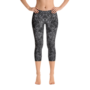 Black - #7ef192c0 - ALTINO Capri - Team GIRL Player - Noir Collection - Yoga - Stop Plastic Packaging - #PlasticCops - Apparel - Accessories - Clothing For Girls - Women Pants