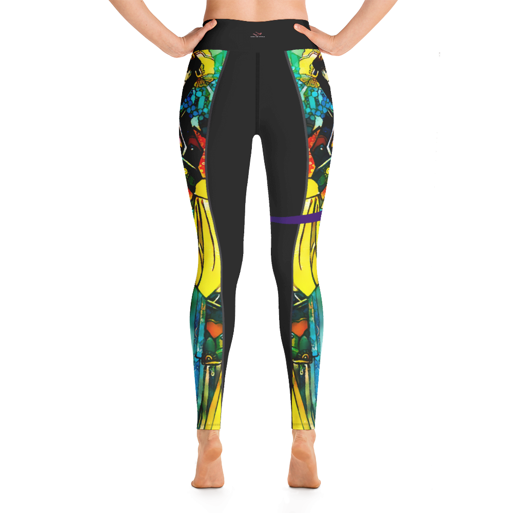 #5f2588a0 - ALTINO Senshi Yoga Pants - Senshi Girl Collection