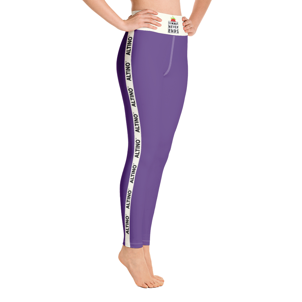 Violet - #0c4a2430 - Grape - ALTINO Yoga Pants - Summer Never Ends Collection - Stop Plastic Packaging - #PlasticCops - Apparel - Accessories - Clothing For Girls - Women