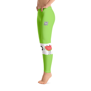 #38fd77b0 - Green Apple - ALTINO Leggings - Summer Never Ends Collection