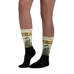 Black - #93c79480 - ALTINO Senshi Designer Socks - Senshi Girl Collection - Stop Plastic Packaging - #PlasticCops - Apparel - Accessories - Clothing For Girls - Women Footwear
