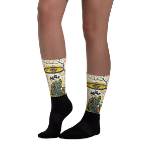 Black - #93c79480 - ALTINO Senshi Designer Socks - Senshi Girl Collection - Stop Plastic Packaging - #PlasticCops - Apparel - Accessories - Clothing For Girls - Women Footwear