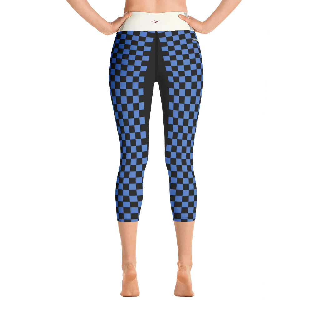 #9cd043a0 - Blueberry Black - ALTINO Yoga Capri - Summer Never Ends Collection