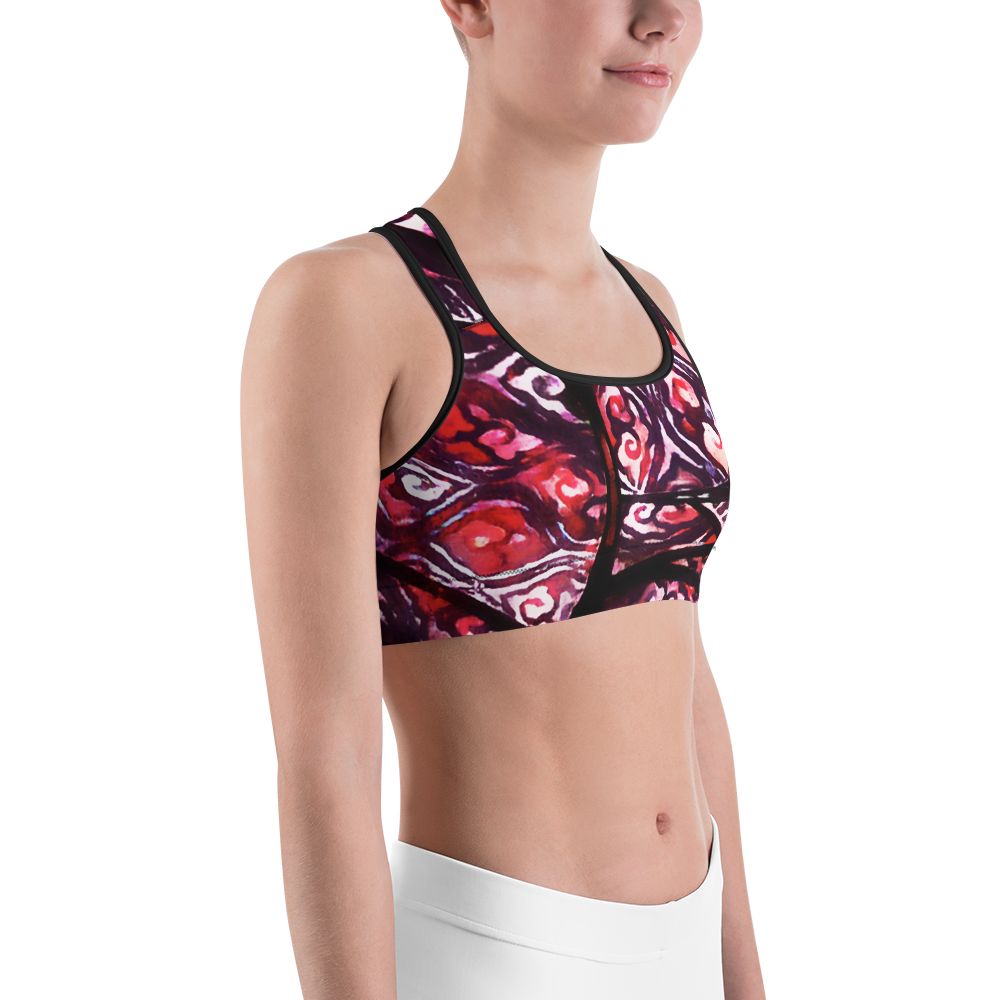 #c7493480 - ALTINO Senshi Sports Bra - Senshi Girl Collection