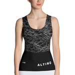Black - #27994ba0 - ALTINO Fitted Tank Top - Noir Collection - Stop Plastic Packaging - #PlasticCops - Apparel - Accessories - Clothing For Girls - Women Tops