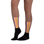 Black - #4a7e9f80 - Fruit Melody - ALTINO Designer Socks - Summer Never Ends Collection - Stop Plastic Packaging - #PlasticCops - Apparel - Accessories - Clothing For Girls - Women Footwear