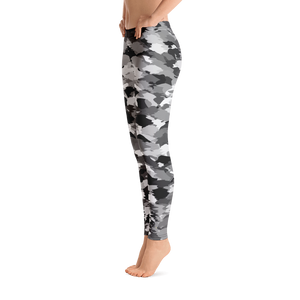 #a85ac4c0 - Gray Ripple - ALTINO Fashion Sports Leggings - Team GIRL Player