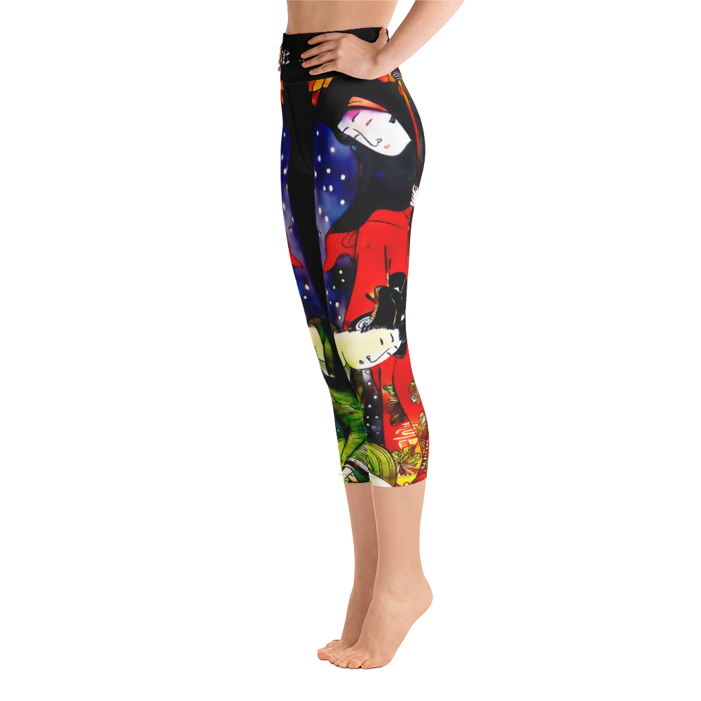#61debea0 - ALTINO Senshi Yoga Capri - Senshi Girl Collection