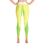#678b0fd0 - Green Apple Kiwi Pear - ALTINO Yoga Pants - Team GIRL Player