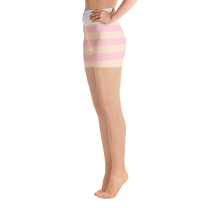 #a29c4790 - Milk Chocolate Watermelon Swirl - ALTINO Yummy Yoga Shorts