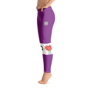 #14838db0 - Grape - ALTINO Leggings - Summer Never Ends Collection