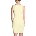 #0bfcf600 - White Chocolate Surprise - ALTINO Fitted Dress - Gelato Collection