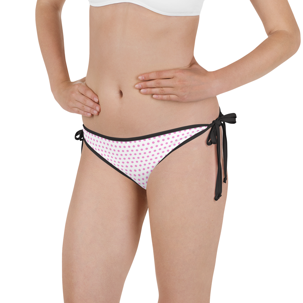 #fd121000 - Sour Cherry And Bubble Gum - ALTINO Reversible Bikini Swim Bottom