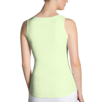 #b84aca90 - Lime Surprise - ALTINO Fitted Tank Top - Gelato Collection