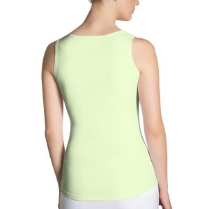 #b84aca90 - Lime Surprise - ALTINO Fitted Tank Top - Gelato Collection