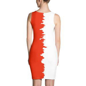 #402d4000 - ALTINO Fitted Dress - America Collection