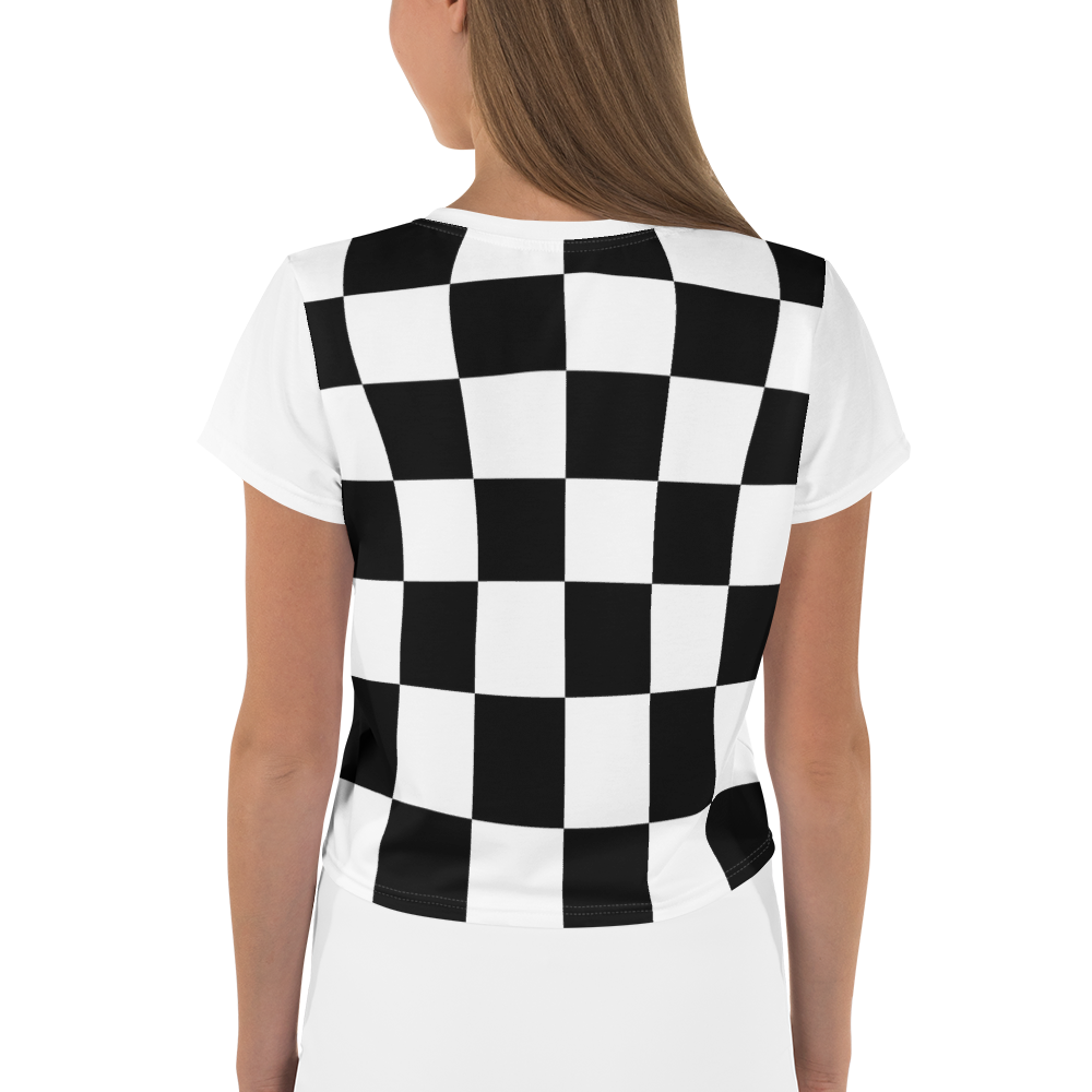 #c9a360a0 - Black White - ALTINO Crop Tees - Summer Never Ends Collection