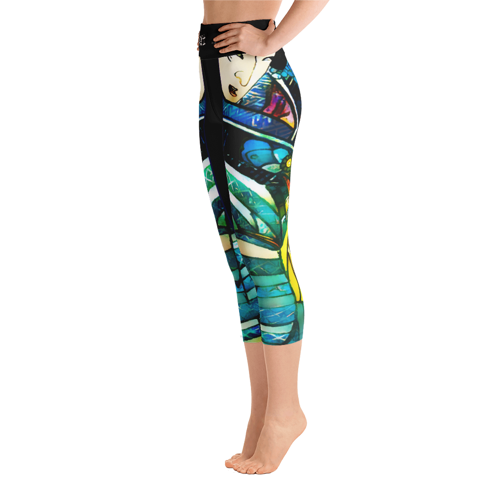 #38f4d3a0 - ALTINO Senshi Yoga Capri - Senshi Girl Collection