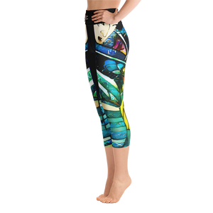 #38f4d3a0 - ALTINO Senshi Yoga Capri - Senshi Girl Collection